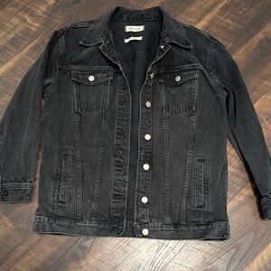 Madewell Black Denim Jacket